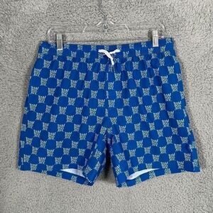 Bamboo Ave Shorts Mens Size Large Pursuit Of Happiness Blue